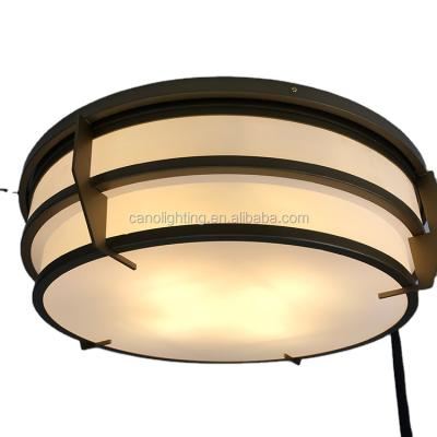 China Outdoor Mounted America Listed 5 Year Warranty Discharge Emergency Emergency Led Outdoor Mounted Ceiling Light Lamp for sale