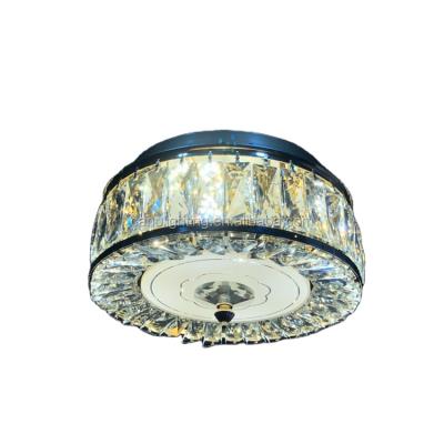 China Outdoor Mounted Led Modern Stainless Steel Iron LED Ceiling Light Restaurant Wedding Decor Crystal Chandelier e14 for sale