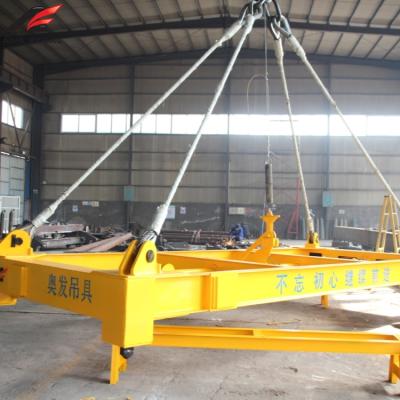 China Building material shops hot sale frame container spreader for rmg yard and container dumper for sale