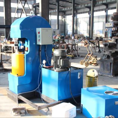 China Building Material Shops Hydraulic Rope Press Steel Wire Machine Stamping Machine With Dies Tool for sale