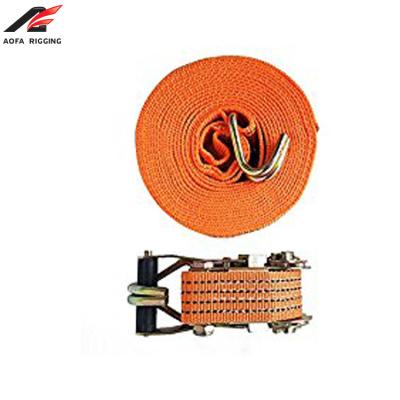 Chine High Quality Polyester Logo Printing Mini Small Truck 2 Ratchet Belt Tie Down Cargo Lashing Straps à vendre