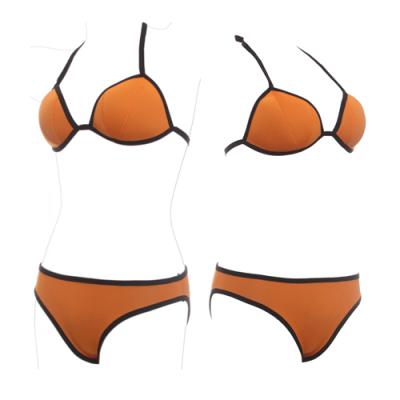 China Hot Korean Anti-UV Triangle Swimwear Neoprene Girl Teen Bikini for sale