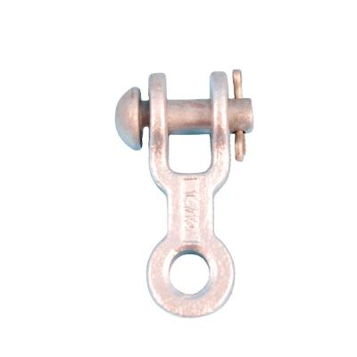 China LINE HARDWARE / POLE Parallel Clevis Twisted Clevis / Crossarm Tie Strap For Overhead Power Line Accessories for sale