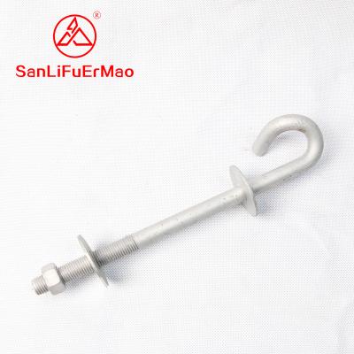 China steel oval eye bolt/braid bolt for sale