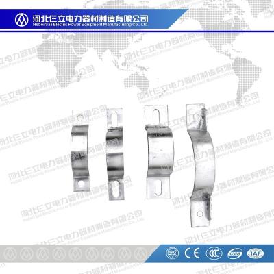 China Hot Galvanized Pole Grip Hoop / Fastening Pole Flange for sale