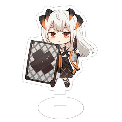 China Q Comics Wear-resistant Version Of Custom Acrylic Stand Plate Popular Cute Anime Characters Model for sale