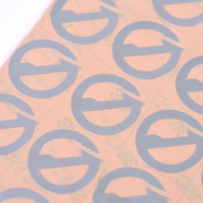 China Best Choice Waterproof Printing Personal Logo Icon Sheet Custom Self Adhesive Metal Label Sticker for sale