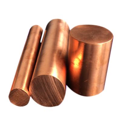 China High Conductivity 99.99% Pure Copper Closing Copper Flat Bars C12200 C18980 C15715 Round Edge Rod 8mm Round Copper Busbar Strips Brass Rod Bar for sale