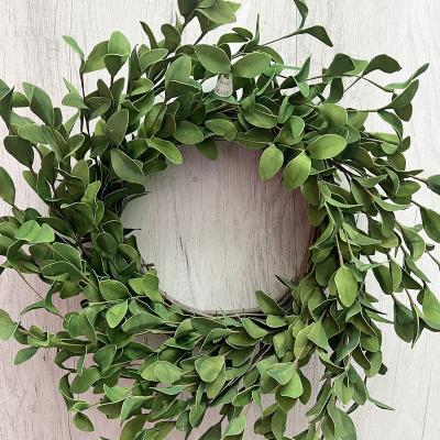 China Artificial Flower Rattan Wreath Christmas Weaving Wreath EVA Decorations Factory Direct Sale Christmas for sale