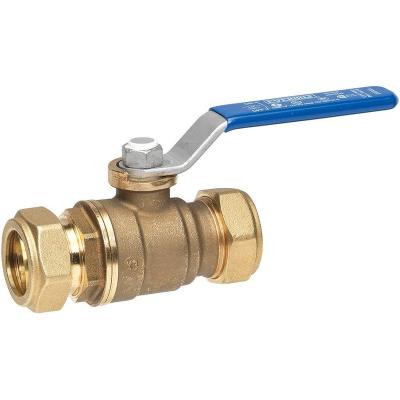 China General 1/2 BSP Threaded 1/2 Inch Copper Brass Mini Cw617N Forged Brass Ball Valve for sale