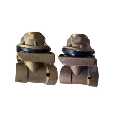 China General bronze brass water well fittings 1 inch adapter pitless VALVE for sale