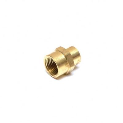 China Parker A-Lok Brass Compression Fit Brass Tube Fitting, Bulkhead Union, 3/8