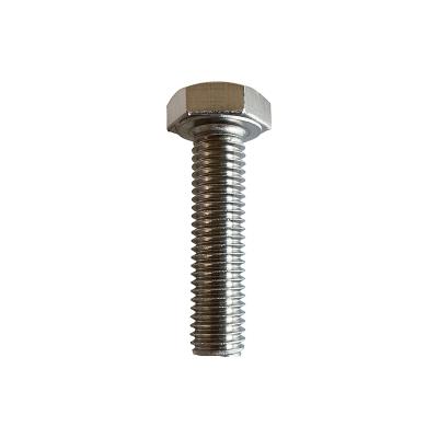 China Hot Sales din933 Stainless Steel Pan Full Machine Thread Hexagon Main Screws for sale