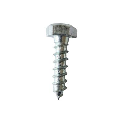 China Galvanized wood head din571 steel hex lag screws from Pan China factory for sale