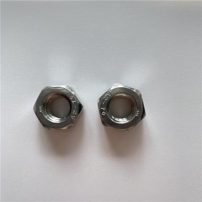 China Heavy Industry Hex Nut 316 SS Hexagon Nuts M6 M8 Bolt Nut for sale