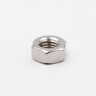 China High quality heavy industry stainless steel ss 304 din934 m6 hex nut for sale