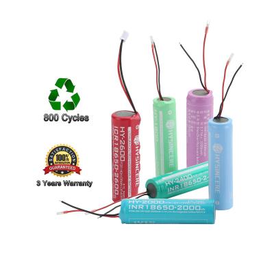 China toys akku 18650 akku 18650 pack 3.7v pin high rate lithium ion battery cell price toys Li-ion bateria NCR 2000mAh 2200mah 2500mAh for sale