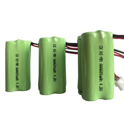 China Rechargeable toys aa batteries 600mah 1.2v rechargeable nimh aa battery 1.2v for sale