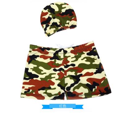 China Wholesale Cheap Beach Clothing Camouflage Factory Free Size Boys Breathable Quick-drying Swimming Trunks for sale