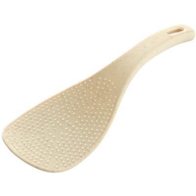 China Hot Selling Sustainable Wheat Straw Rice Spoon Non-stick Rice Spoon Cooking Rice Shovel Kitchen Utensil for sale