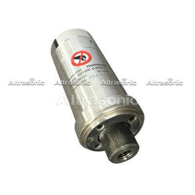 China Herrmann 35Khz Ultrasonic Transducer Welding Replacement With Integrated Rotator Coupler HF Interface for sale