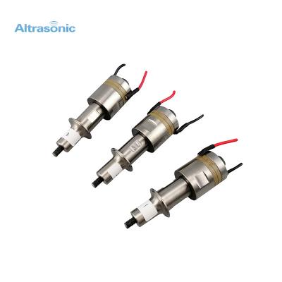 China El titanio modificó el transductor ultrasónico de 500W para requisitos particulares 60Khz para el corte de la medicina en venta