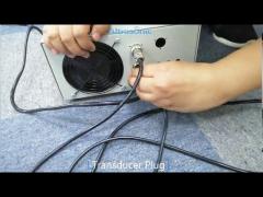 Plug Tutorial for 2000Watt Ultrasonic Generator 20kHzUltrasonic Transducer and Horn