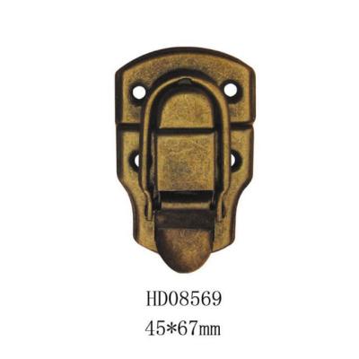 China Box Factory Wholesale Gold Color Metal Small Jewelry Box Lock For Wooden Box Accessories for sale