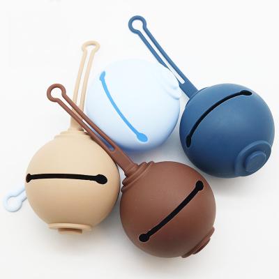 China Bpa Free Food Grade Bpa Free Pacifier Clip Holder Case Box Silicone Baby Pacifier Holder for sale