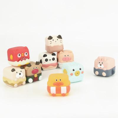 China Wet To Tones Squeezes Toy 2022 New Eco Friendly Animal Shape Baby Bath Toys For Kids for sale