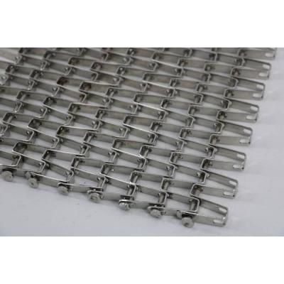 China Heat Resistant Big Net Belt Stainless Steel Conveyor Tower Horseshoe Chain Type Conveyor for sale