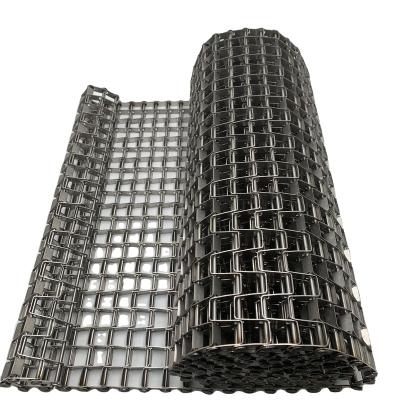 China Heat Resistant 304 Stainless Steel Great Walls Mesh With Horseshoe Type Mesh Belt For Water Grass Fishing Honeycomb Wire Mesh for sale