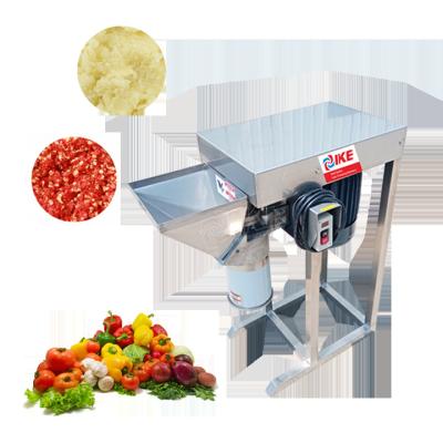 China High Efficiency Easy Operate Chilies Grinding Electric Steel Garlic Crusher Vegetable Processing Machine for sale