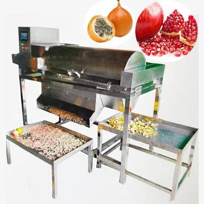 China High Efficiency Easy Operate Factory Price Automatic Pomegranate Seeds Separator Passion Flower Skin Removing Machine Pomegranate Process Machine for sale