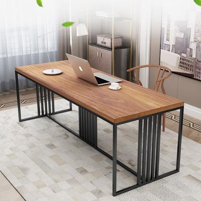 China Rectangular solid wood computer desk style solid wood desk Pine office table OEM office furniture modern workbench worktop workbench for sale