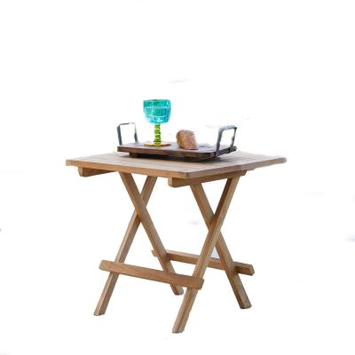 China Outdoor portable wooden table easy carry camping egg roll table egg roll table park egg roll table for sale