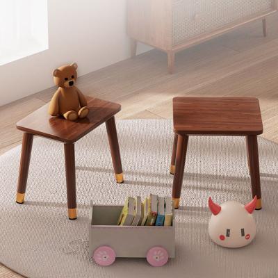 China Factory Direct Sales Mobile Supply High Quality Rubber Wood Stools OEM Solid Wooden Household Furniture for sale