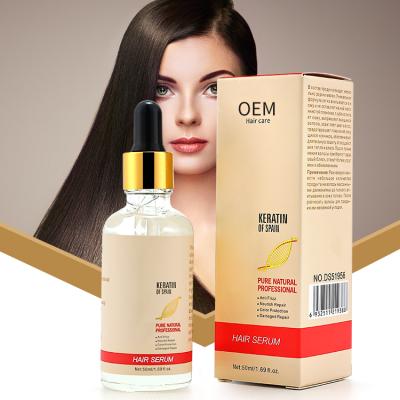 China 100% Natural Organic Nourishing Private Label Private Label Herbal Hair Care For Man Women Hair Oil Serum for sale