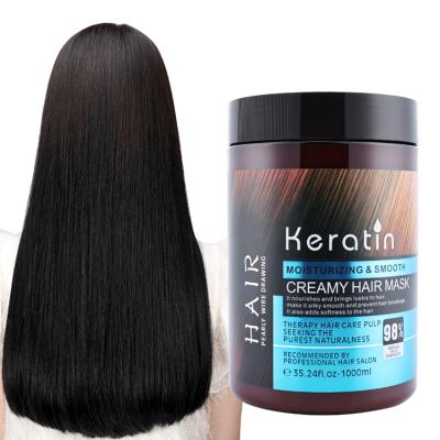 China Make Hair Smooth Best OEM Private Label Natural Treatment Dry Damaged Collagen Repair Organic Keratin Hair Mask for sale