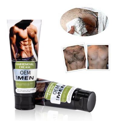 China Wholesale Custom Hair Removal Brands Manufacturer Natural Permanent Face Body Hair Removal Cream For Men for sale