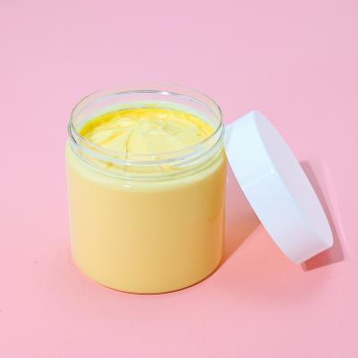 China Private Labels Natural Organic Skin Whitening Whitening Shea Butter Cream Body Butter Body Lotion Mango Body Care for sale