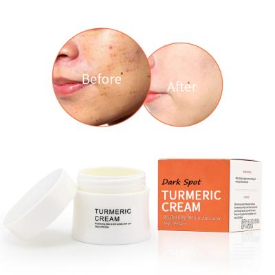 China Wholesale Turmeric Moisturizer Whitening Anti Winkles Deep Moisturizing Skin Care Lift Firming Turmeric Face Cream for sale