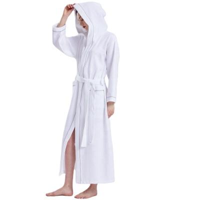 China QUICK DRY Custom Copy Made In China Exported To Worldwide Hooded 100% Cotton Towel Adult Bathrobes for sale