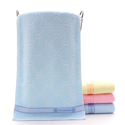 China Antimicrobial Manufacturer Wholesale Multiple Colors Cotton Bath Towel Available Soft Bath Towels For Adult for sale