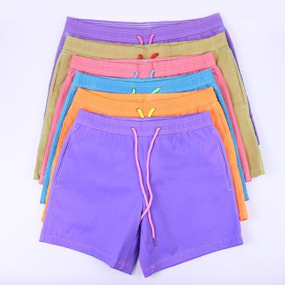 China Anti-wrinkle summer shorts color-changing beach pants swimming with the temperature of the water temperature fashion beach changing pants for sale