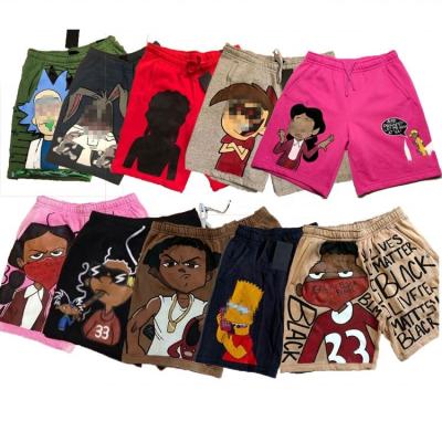 China Brand Logo Cartoon Shorts Just QUICK DRY Hot Selling 100% Cotton With Tag Men's Cartoon Abbreviation Men's for sale