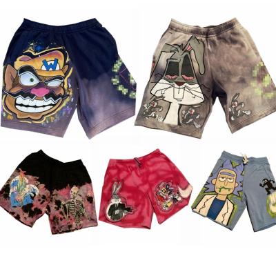 China 2022 summer QUICK DRY NK Logo Active Athletic Cartoon Sublimated pants printed shorts wholesale elastic men's waist shorts shorts for sale