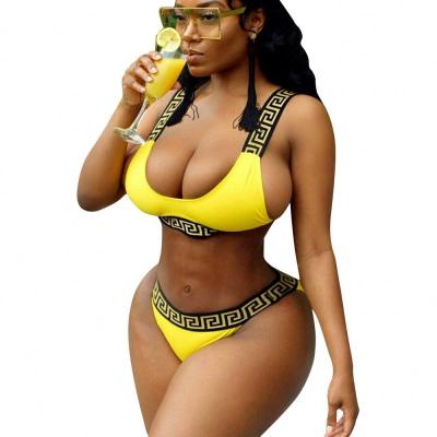 China 2021 Summer Solid Colors Women Beach Wear Swimwear Breathable Hot Selling Sexy Bikini Swimwear for sale