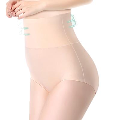 China High Quality Breathable Female Briefs High Waist Tummy Control Panties Ladies Ladies Ice Silky Panties Underwear for sale