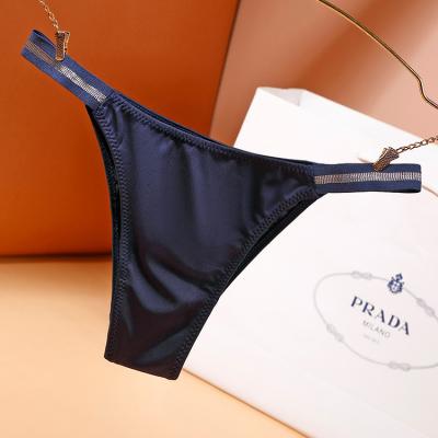 China Breathable Inner Bragas Mujer Ropa T-Back Briefs G-String Panties Women Lingerie Women Briefs Thongs Underwear for sale